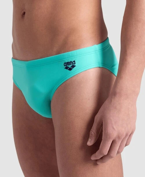 Arena men aqua blue Swim Brief bikini swimwear swimsuit size