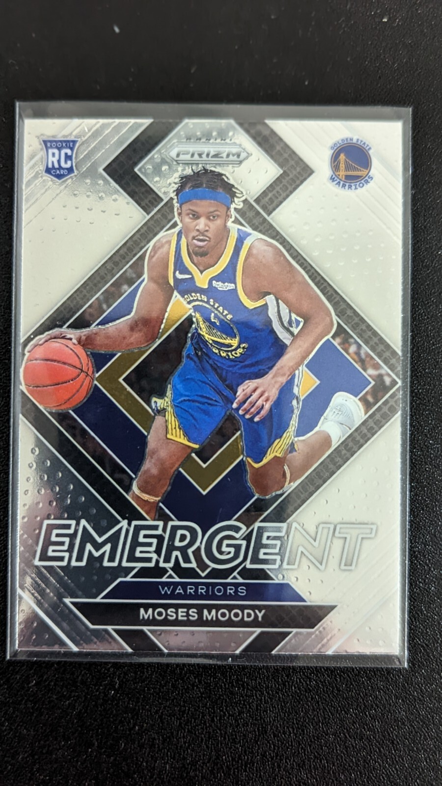 MOSES MOODY 2021-22 PRIZM BASKETBALL EMERGENT RC ROOKIE #16