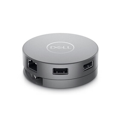 New DELL DA310 7-IN-1 USB-C MOBILE ADAPTER WITH USB-C USB-A HDMI