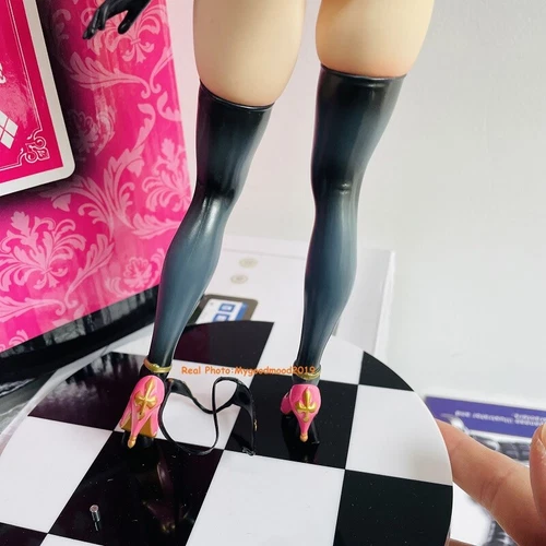 25CM Anime Sexy Pink Gal Mädchen Statue PVC Action Figur Spielzeug Geschenk box - Bild 5 von 5