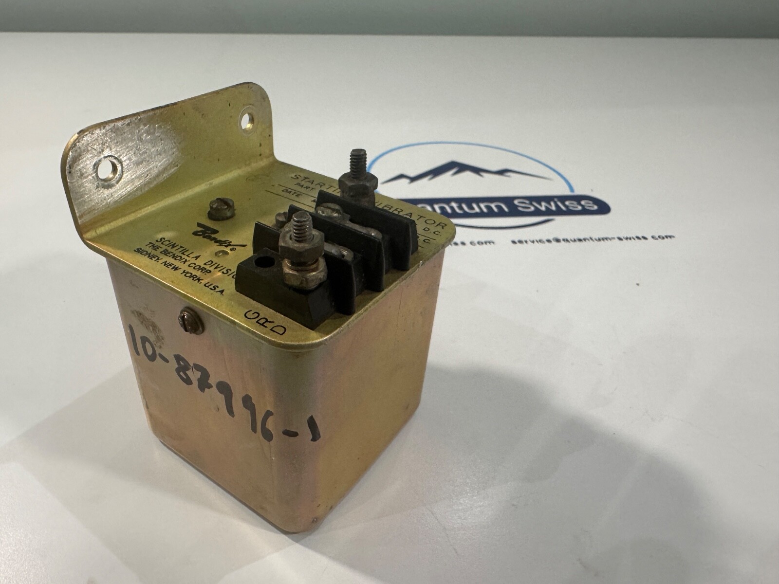 BENDIX 10-87996-1 STARTING VIBRATOR ASSY 24V AIRCRAFT MAGNETO IGNITION UNIT