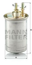 MANN-FILTER Kraftstofffilter für FORD COURIER FIESTA IV FOCUS TRANSIT