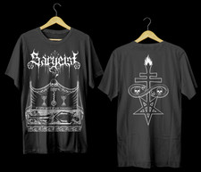 Collection Sargeist Band Album Heavy Cotton Black All Size T Shirt 2 Sides EN670