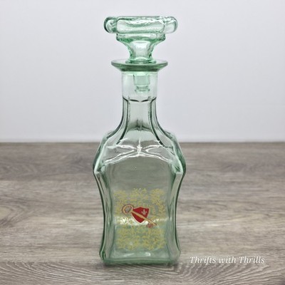 Old Fitzgerald Bottle In Bond Kentucky Bourbon Whiskey Decanter Empty 1973