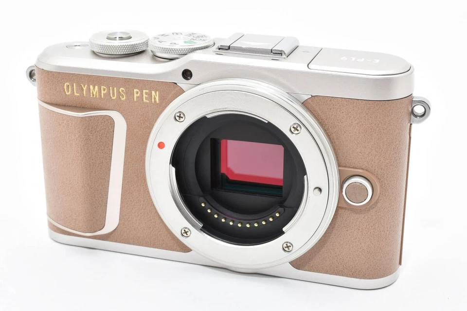 Cuerpo de cámara sin espejo Olympus PEN E-PL9 16,1 MP negro funcionamiento confirmado Foto 2 de 4