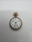 Waltham Open Face O Size Antique Gold Filled 20YR Antique Pocket Watch