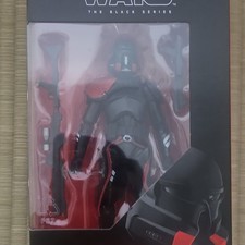 Hasbro Star Wars The Black Series Purge Stormtrooper Black Armor Red Accents