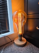Desk / Table Lamp, Decorative Night Light Lamp. Big Bulb