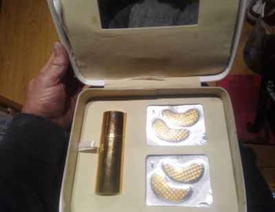 Gold Elements Gold Sheet Mask & Eye Mask Set for Face and Eyes