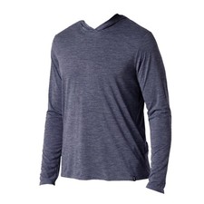 Patagonia Mens - Capilene Cool Daily Hoody L/S T-shirt - Smolder Blue X-Dye