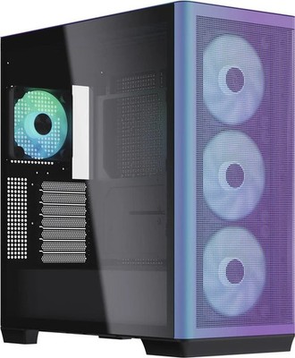 B-Ware PC-Gehäuse APNX Creator C1 ChromaFlair, Glasfenster