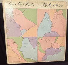 B.B. King Love Me Tender Vinyl LP MCA Records Blues MCA-5307