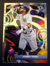 2025 Topps Chrome Baseball Jorbit Vivas Rookie Card