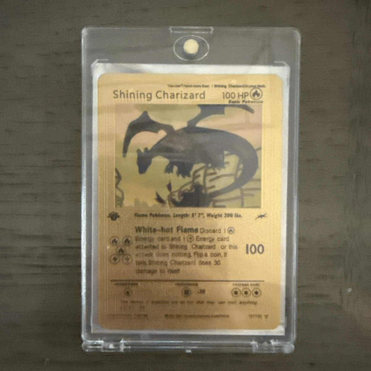 shining charizard first edition gold card Amazon.com: Pokemon - Charizard ex 228/197 - Obsidian Flames - Hyper Rare