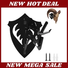 1PC Medium Hooker Trophy Mount 5-Level Angle Adjustable Deer Skull Hanger Rack