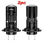 Ampoule LED H7 mini projecteur lentille 6500K blanc canbus headlight bulb