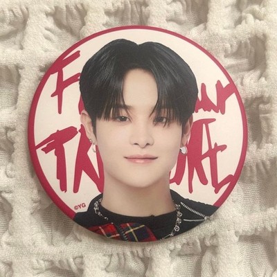Treasure Jihoon Hello Again Can Badge Pin   KPop Collectible,