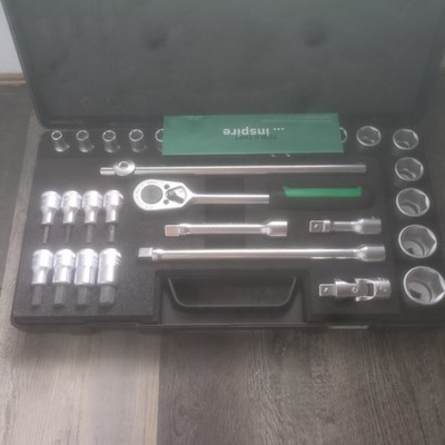Stahlwille SOCKET SET 1/2'' 96031239 Set with  31 Psc. 52/54/25/6 KN. *NEW PRICE*