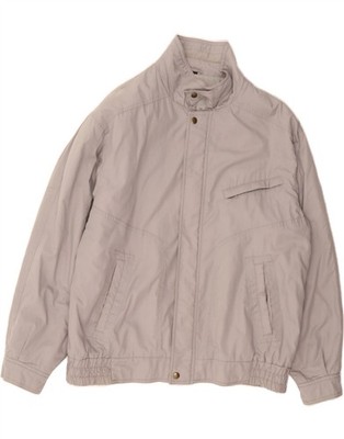 C&A Mens Bomber Jacket IT 54 2XL Grey Polyester IP10