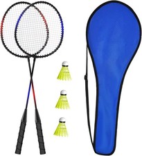 Hochwertiges Badminton Federball Set für Erw...