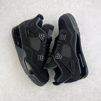 Size 12 - Jordan 4 Retro Mid Black Cat for sale online | eBay