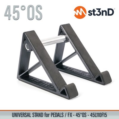 UNIVERSALSTÄNDER für PEDALE / FX - 45° OS - 45L110F15 (Strymon BlueSky / Even...