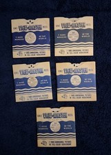 Lot of 5 Sawyers View-Master Reels Scenes of Mexico Pyramids Mayan Ruins