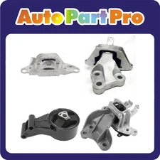 For Chevrolet Cruze 1.4L 2017 Right Engine Motor & Auto Transmission Mount 4PCS