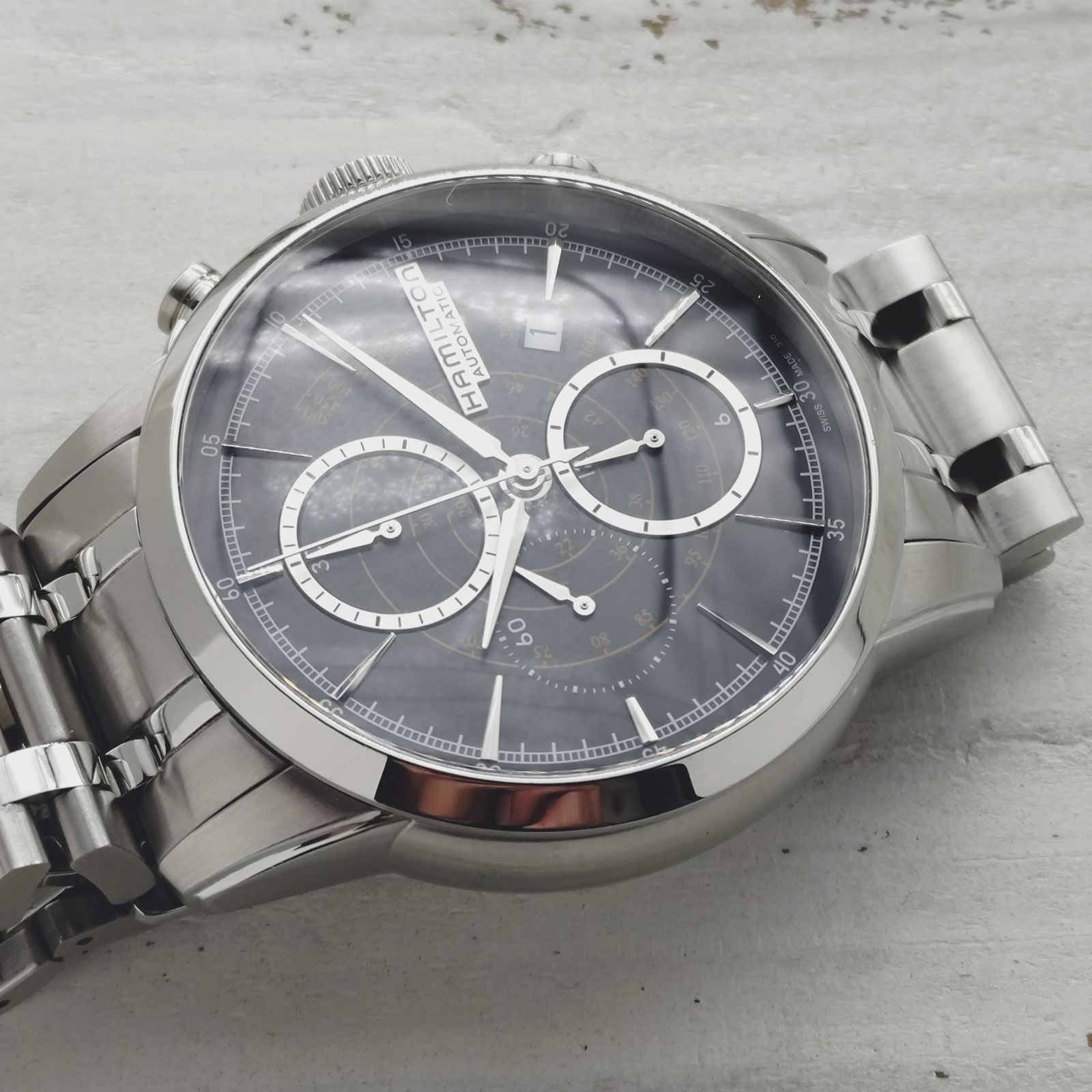 Hamilton Railroad Chronograph Automatic 28800vph … - image 6