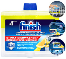 Finish Spülmaschinenreiniger Lemon 250 ml Hygienische Reinigung & Frischer D