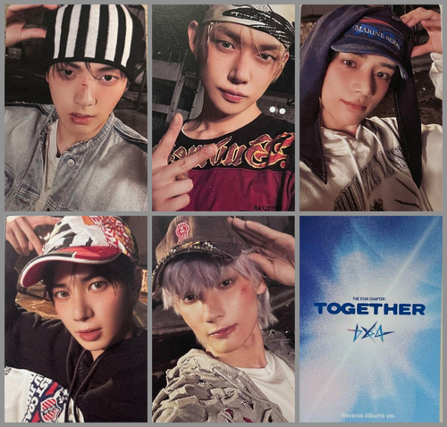TXT THE STAR CHAPTER: TOGETHER Weverse Album B Ver. Offizielle Fotokarte - Bild 24 von 24