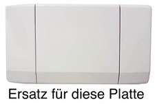 GEBERIT Betätigungsplatte 200F, Ersatz für alte Highline, WC Spülkasten Drücker