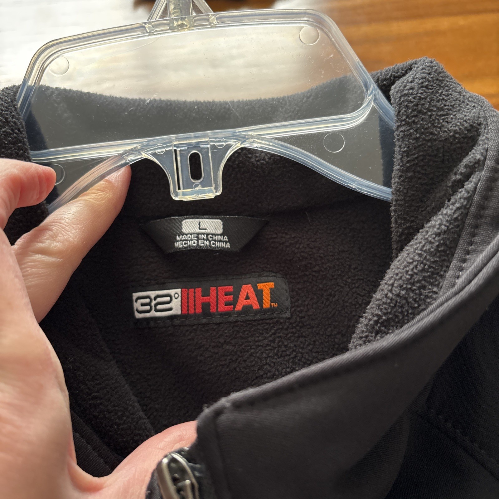 32 Degrees Heat Black Performance Jacket Long Sle… - image 5