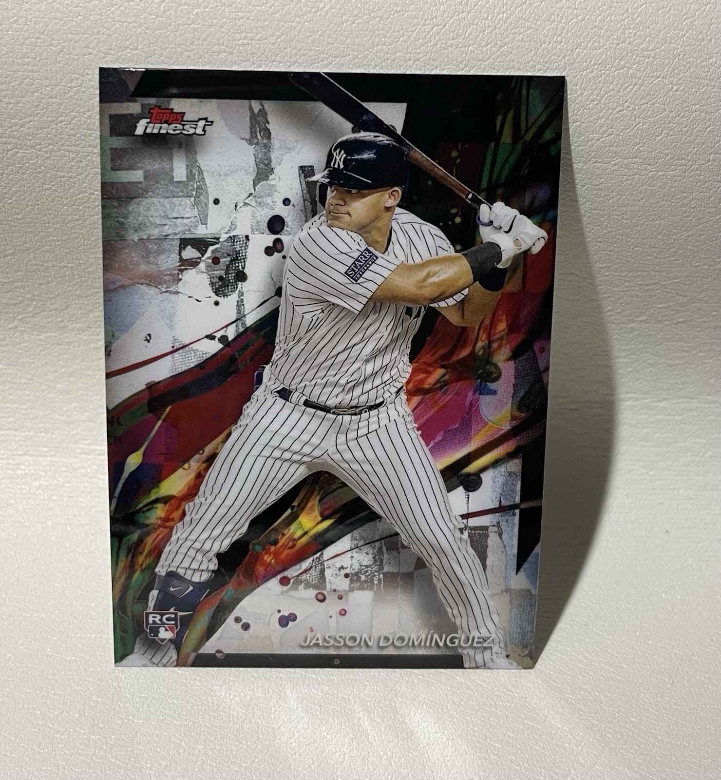 2024 Topps Finest #83 Jasson Dominguez Common Rookie New York Yankees