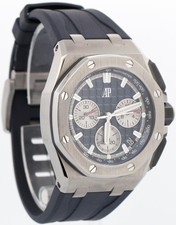 Audemars Piguet Royal Oak Offshore Chronograph BLUE Titanium Rubber 43mm 26420TI 4