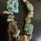 Rustic turquoise Shell Nugget Necklace — photo 3