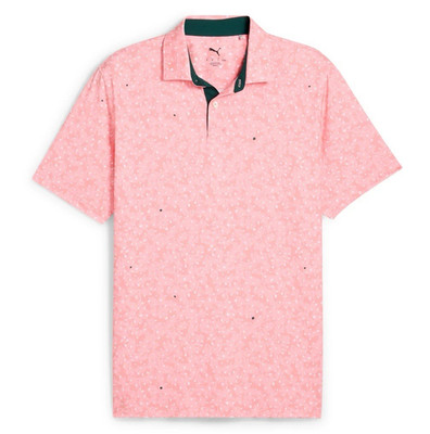 Puma MATTR Pink Bloom Field Polo. Short-Sleeve Polo Men s Medium.