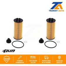 Engine Cartridge Oil Filter (2 Pack) For Mini BMW X1 Cooper Countryman X2 i8 228