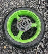 2002 Kawasaki ZXR636 / ZX600 - Rear Wheel With Michelin Pilot Road 3 Tyre