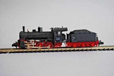Fleischmann Spur N Dampflok 537753  / OHNE OVP / geprüft OK   ( B 417 )