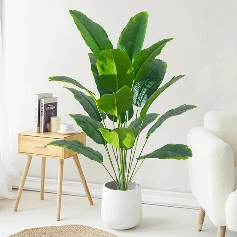 Nearly Natural 63 in. Areca Artificial Palm Tree in Country White Planter UV Resistant (Indoor/Outdoor) 9829 - The Home Depot