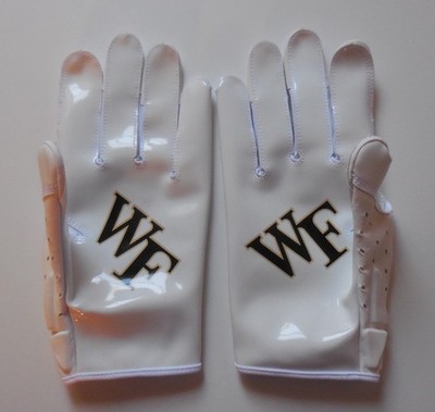 Nike Vapor Jet 6.0 Football Gloves NCAA Wake Forest Men XL | eBay