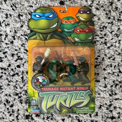 TMNT 2003 Toddler Turtles Teenage Mutant Ninja Turtles MOC NEW