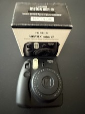 Fujifilm Instax Mini 8 Instant Film Camera With Box BLACK