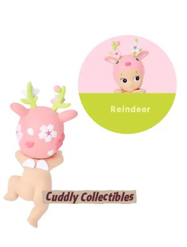 Authentic Sonny Angel Mini Figure Hippers Cherry Blossom Series Relndeer