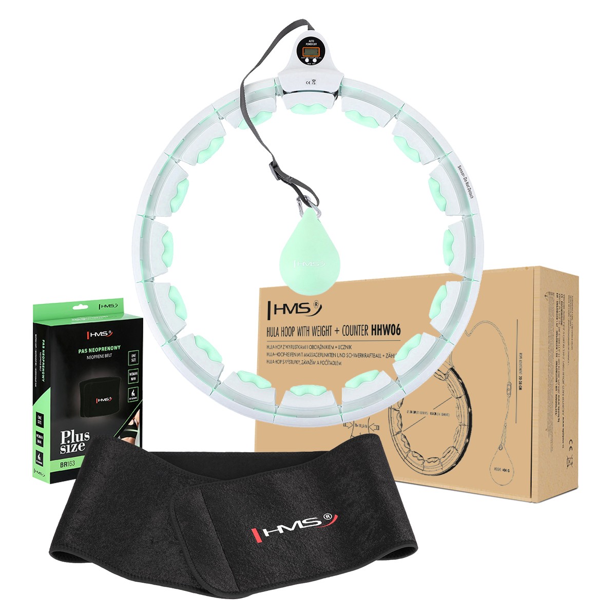 5907695558197 ZESTAW HULA HOP HHW06 GRAWITACYJN HMS 9090₽