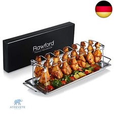 Rawford Hähnchenschenkel Halter mit Platz für 14 Keulen - Hähnchenkeulen Halter