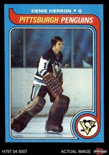 1979 Topps #94 Denis Herron Penguins 6 - EX/MT