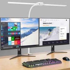 Desk lamp,Double Head LED Desk Lamp with Clamp,Architect Desk Lights for Home Of