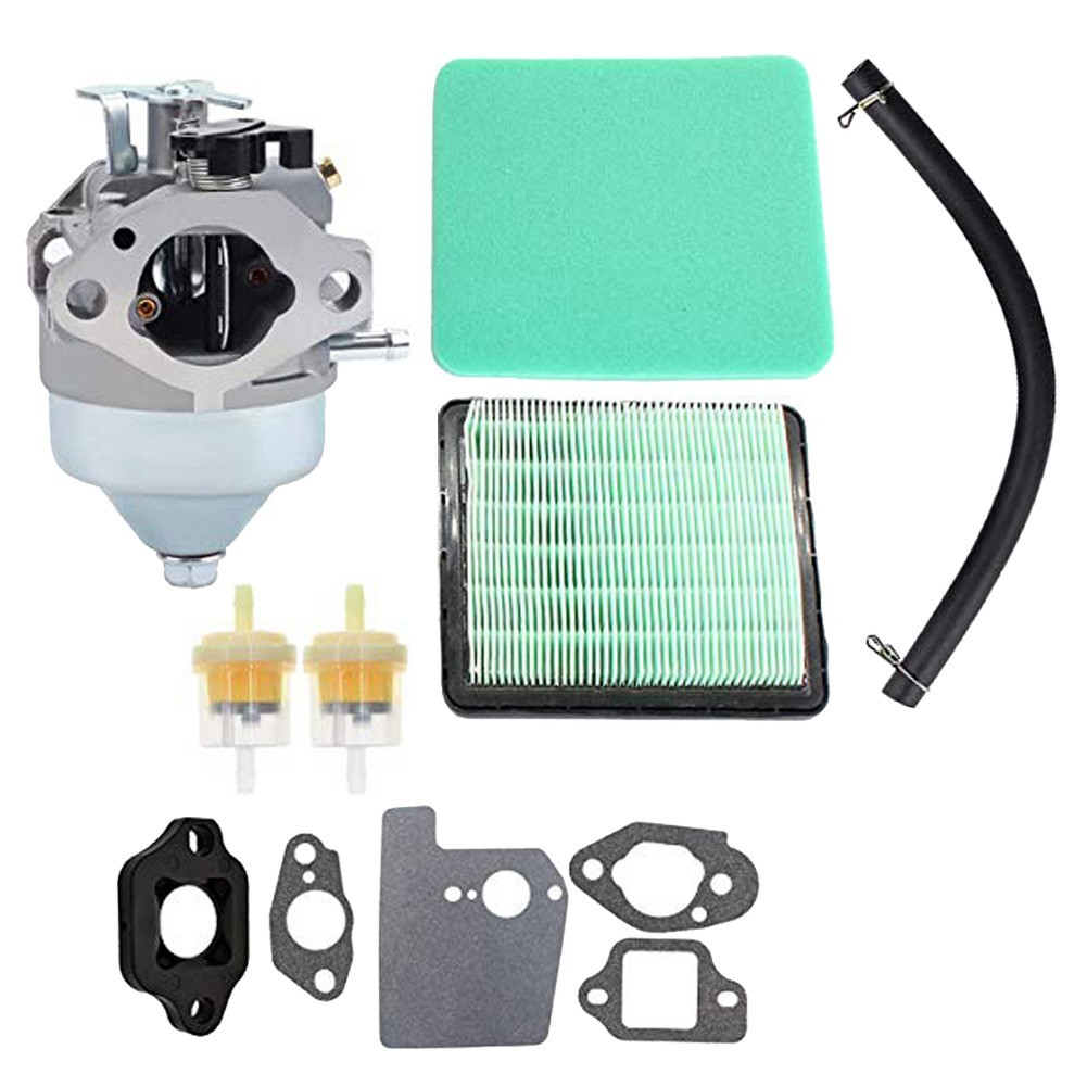 Honda GC190 HRX217 Lawn Mower Carburetor Kit with Install Parts  